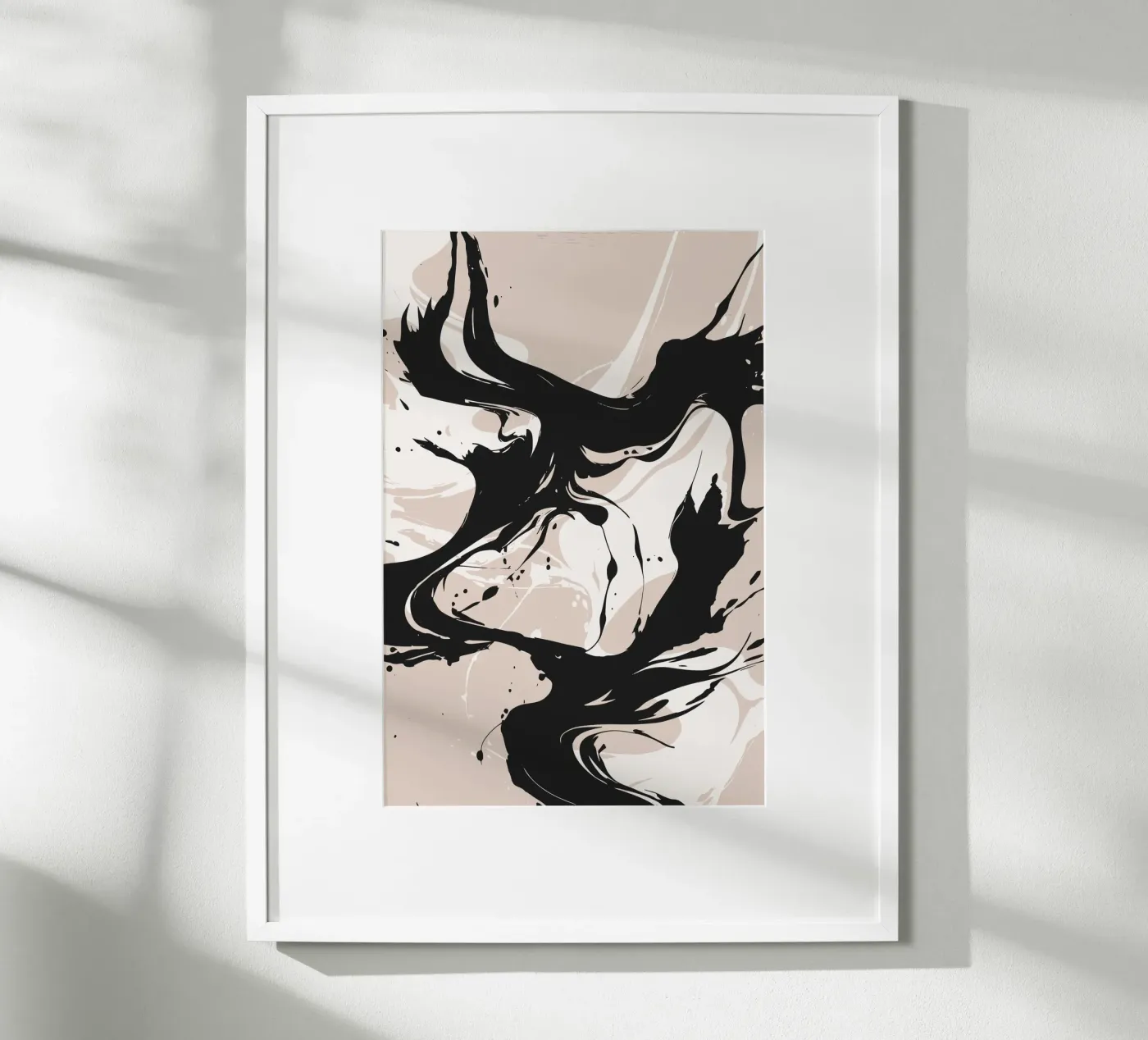 Stile Pollock poster da studiopicaprints
