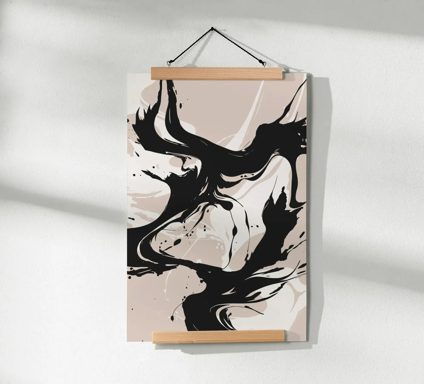 Stile Pollock poster da studiopicaprints