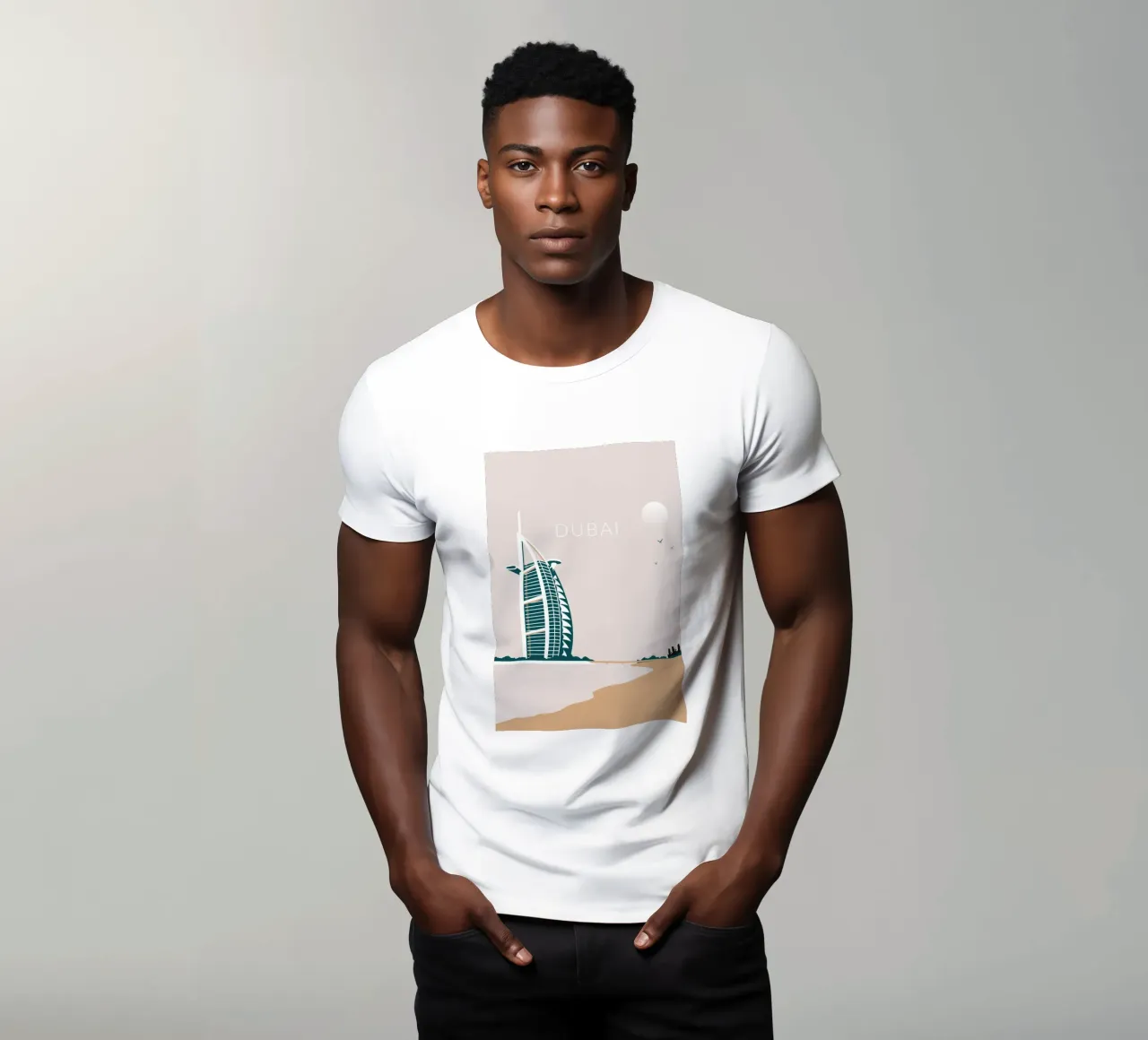 Dubai t-shirt da studiopicaprints