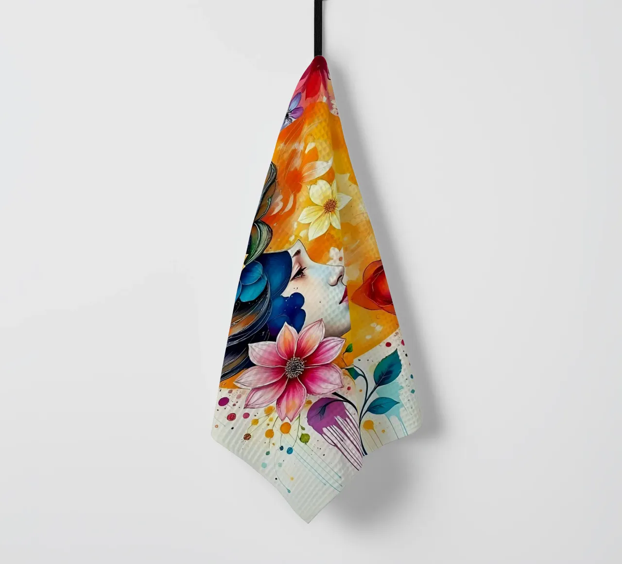 Visage dans l'image_5 torchon de Farb- und Blütenzauber by LK