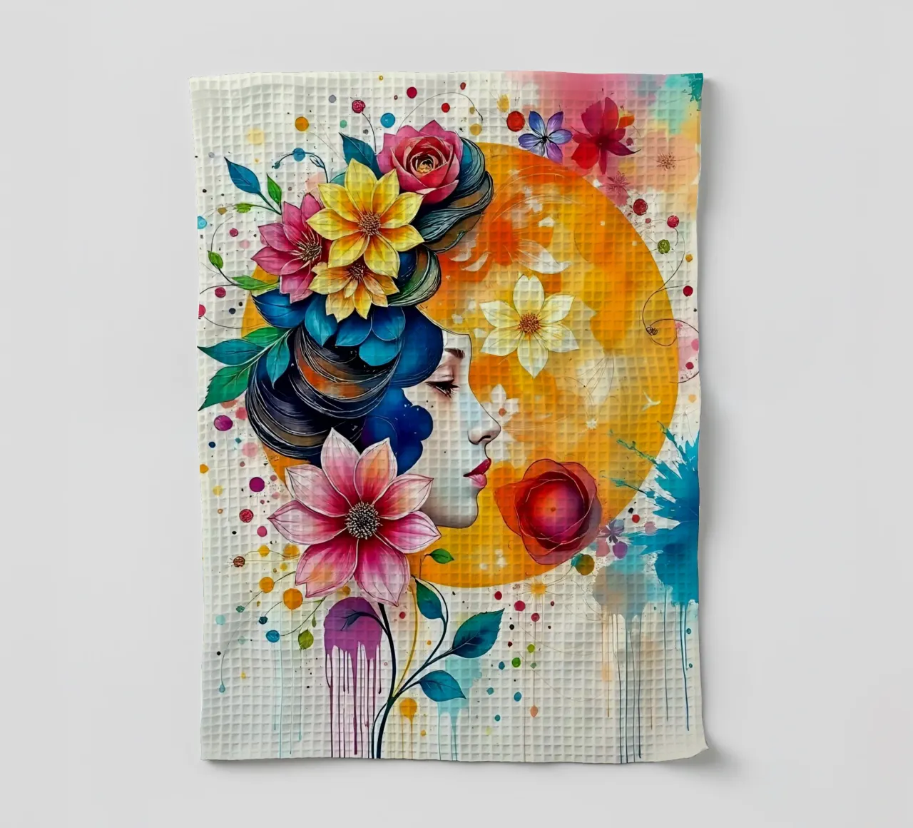 Visage dans l'image_5 torchon de Farb- und Blütenzauber by LK