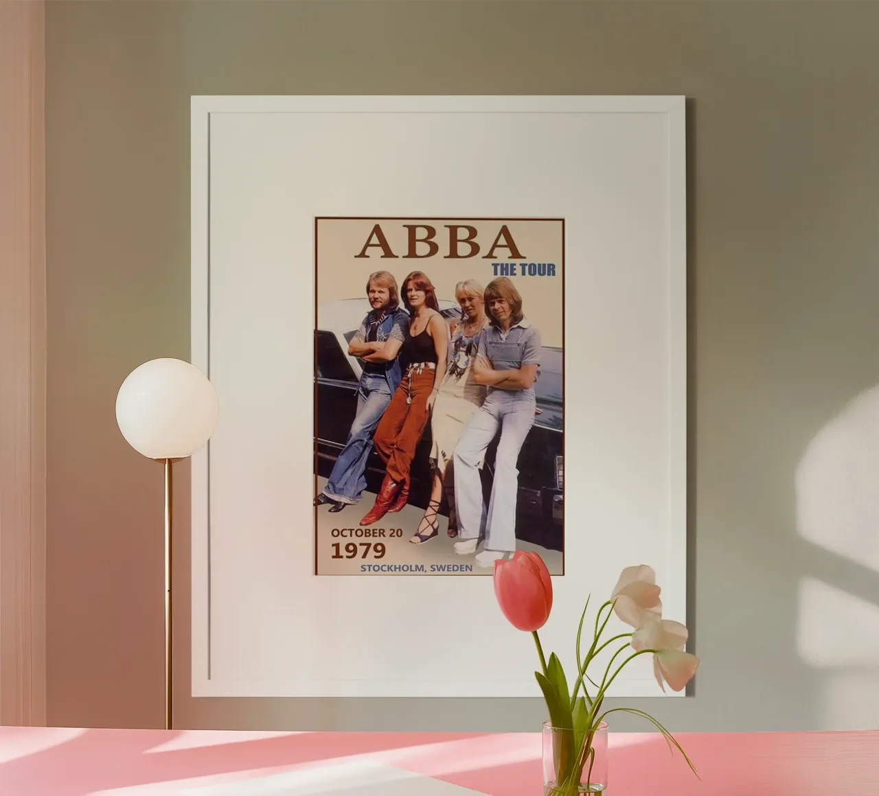 Poster Abba Tour 1979 Ol poster da HUMMERSONIC