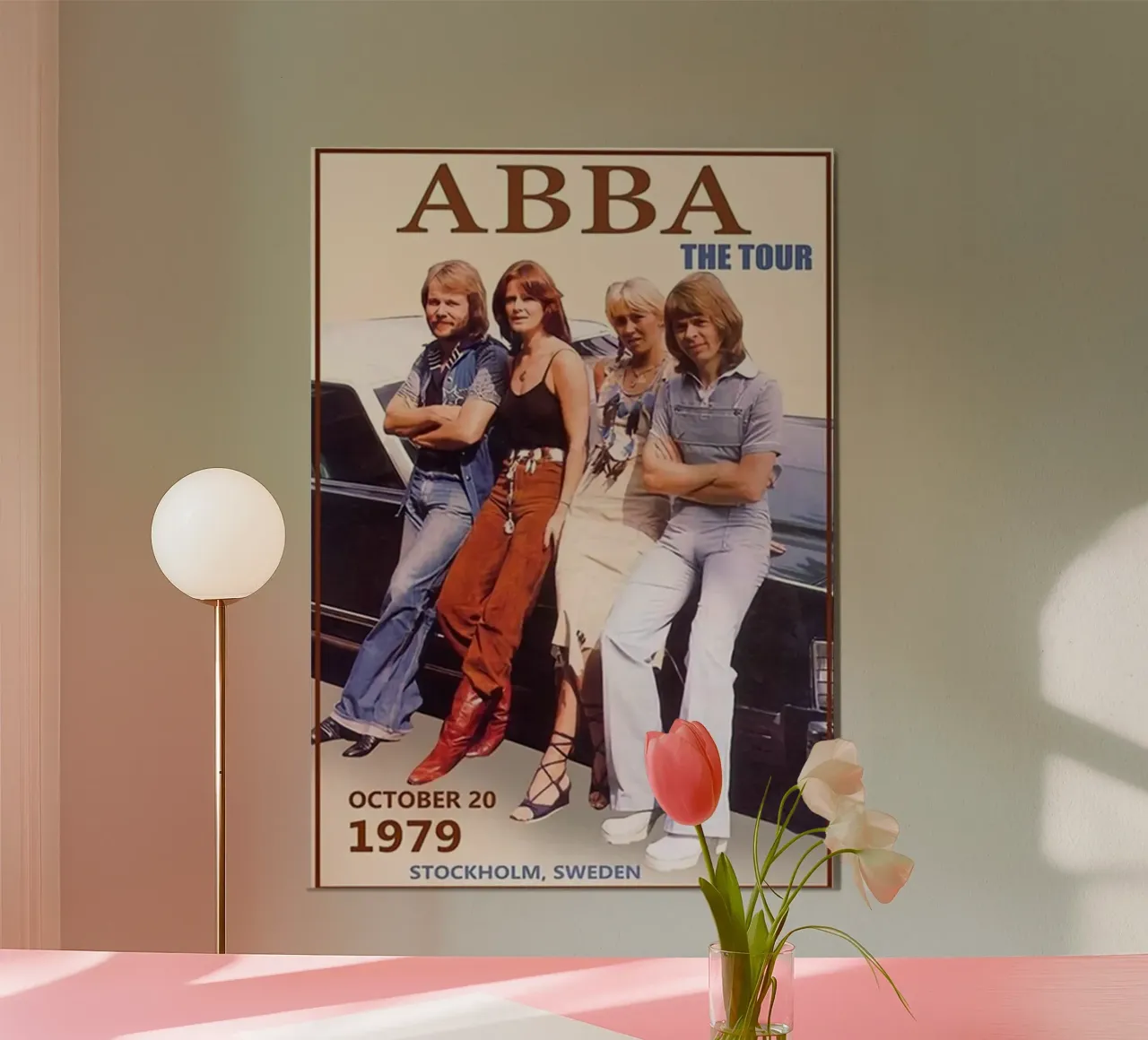 Poster Abba Tour 1979 Ol poster da HUMMERSONIC