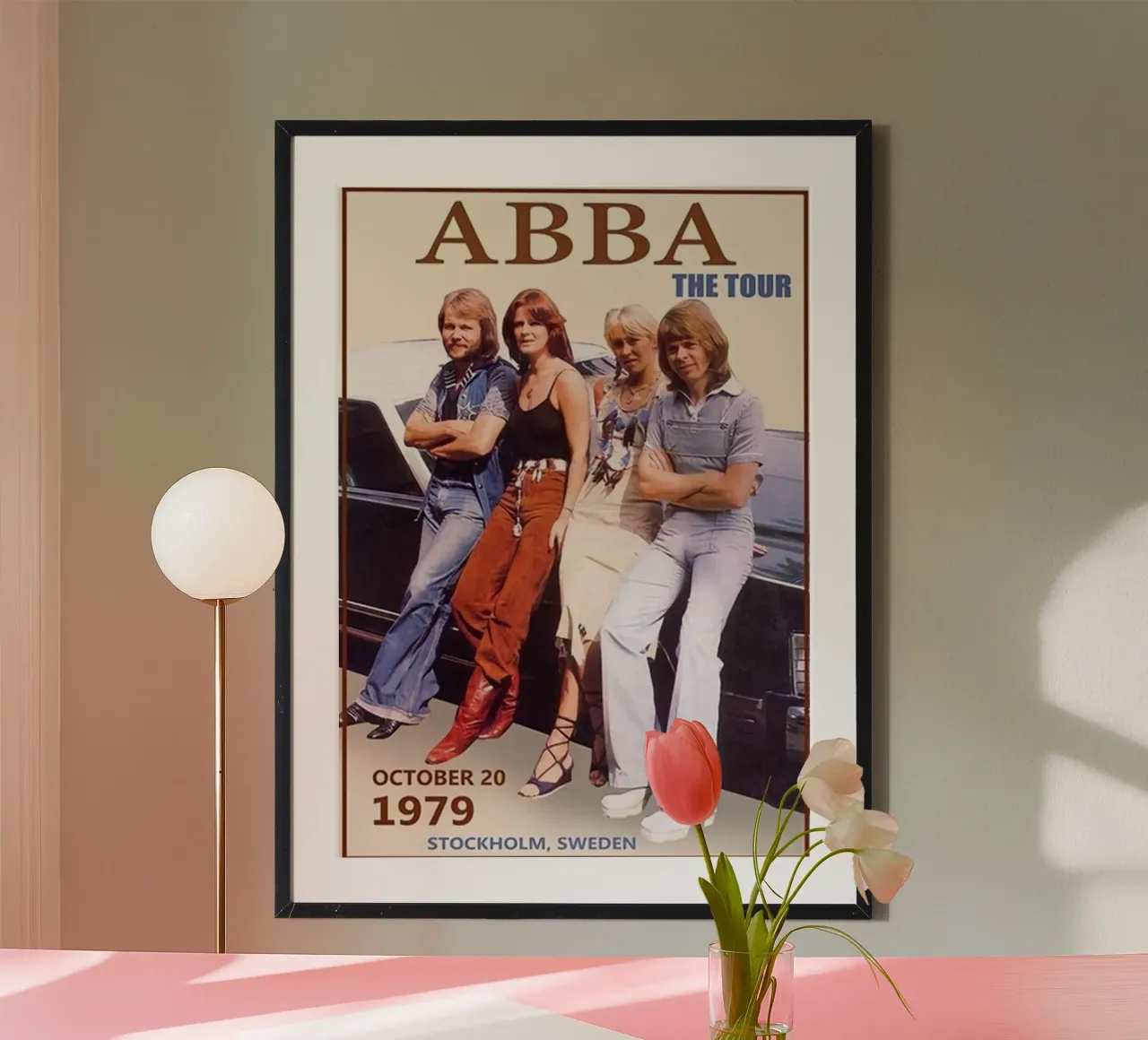 Poster Abba Tour 1979 Ol poster da HUMMERSONIC