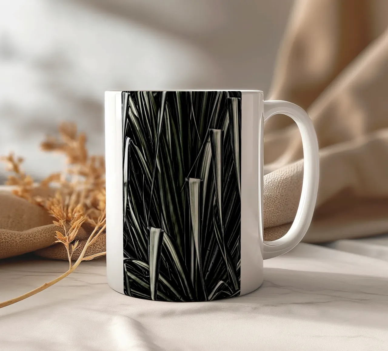 Jungle brush tazza in ceramica da Shot By Clint