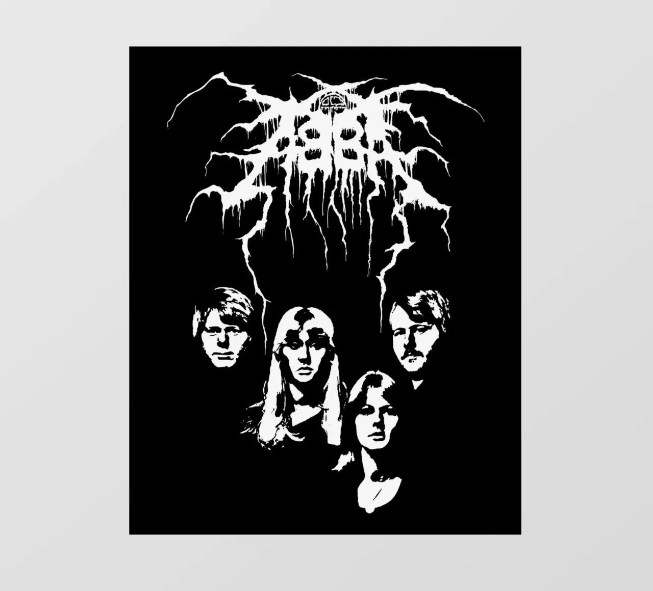 Abba Metal Version telo in pvc da HUMMERSONIC