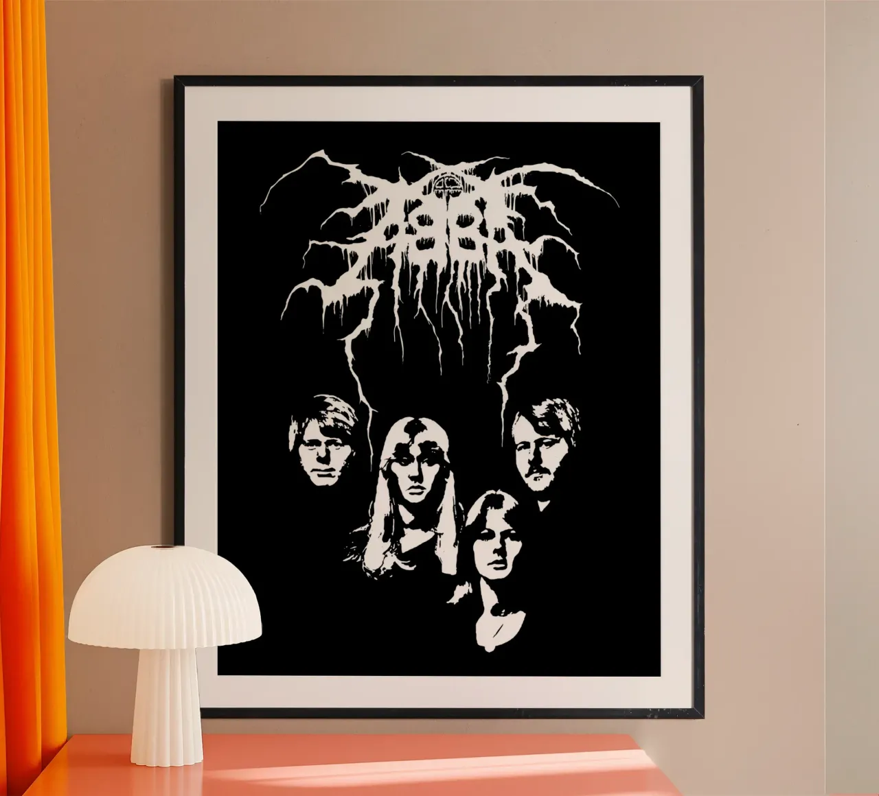 Abba Metal Version carta hahnemühle da HUMMERSONIC