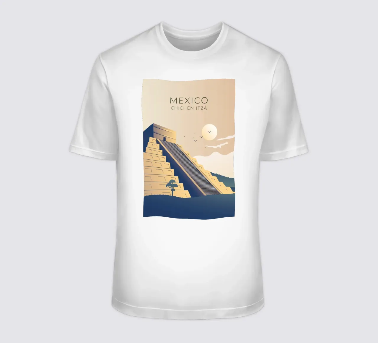 Chichén Itzá Mexico t-shirt by studiopicaprints