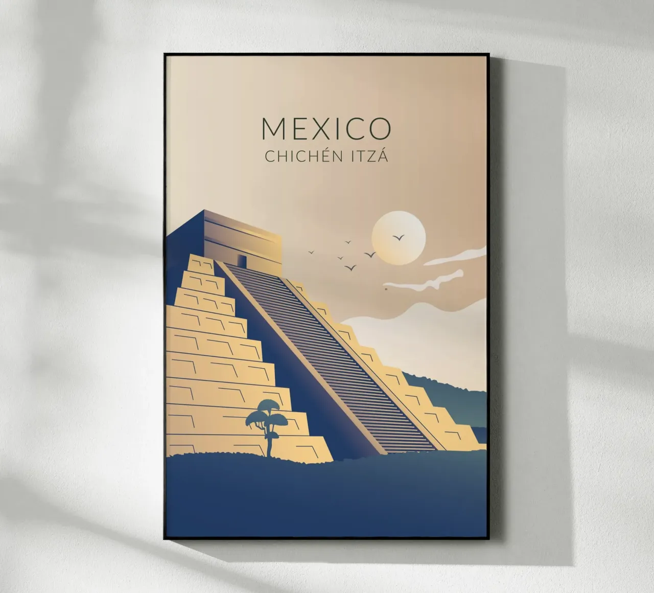 Chichén Itzá Messico plexiglass da studiopicaprints