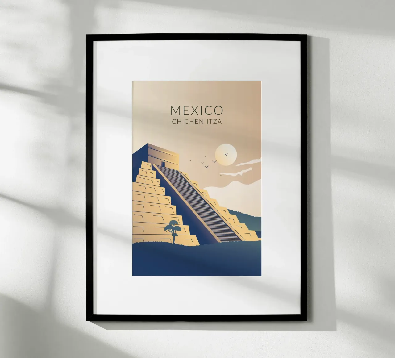 Chichén Itzá Messico carta hahnemühle da studiopicaprints