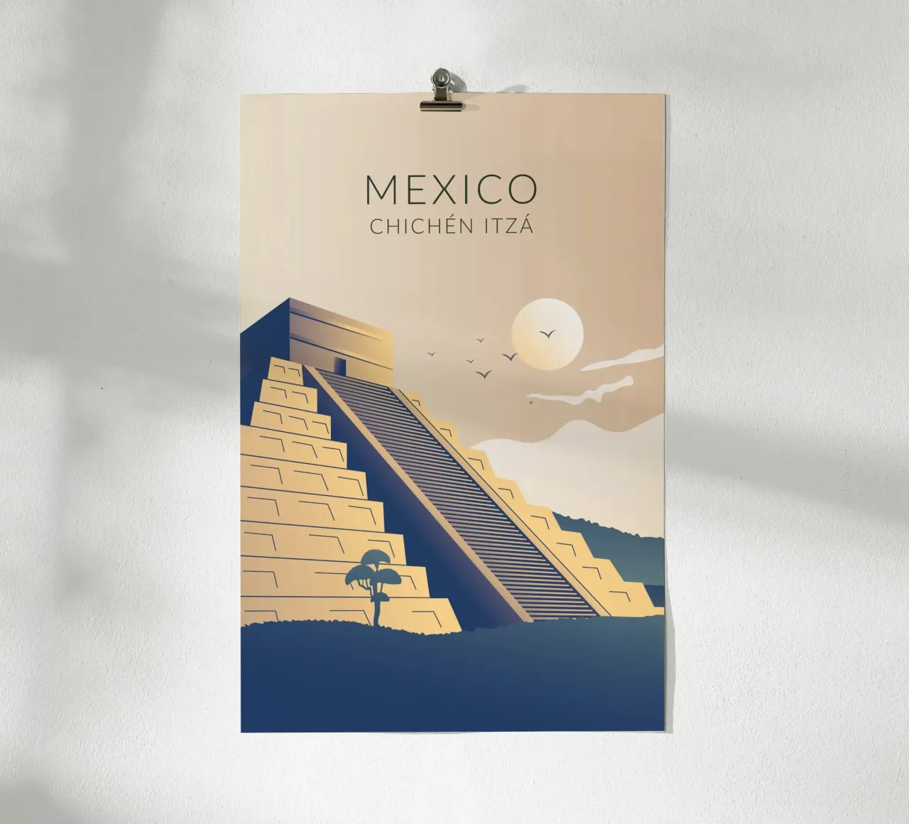 Chichén Itzá Messico carta hahnemühle da studiopicaprints