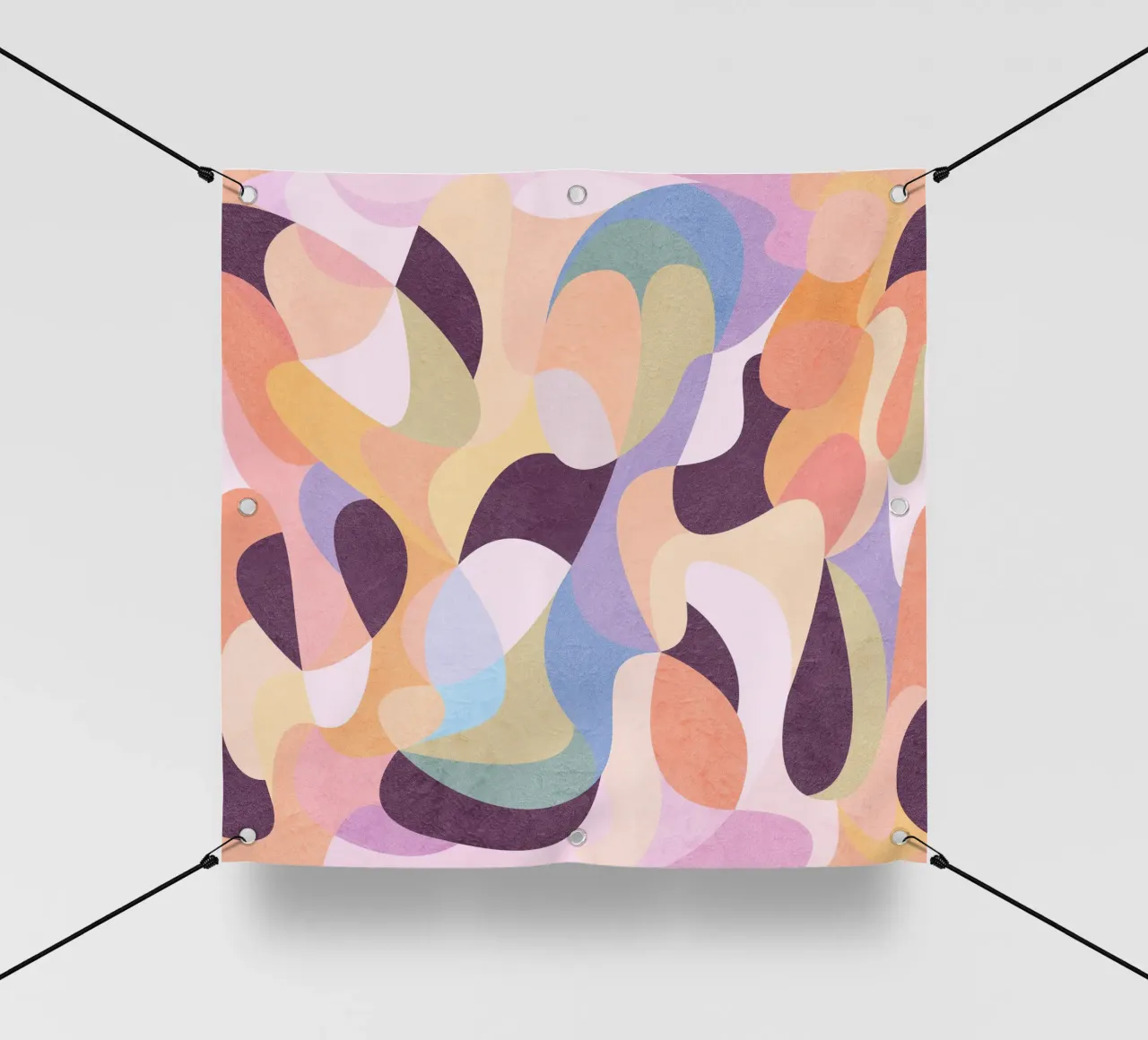 Abstract Play telo in pvc da lovely lines