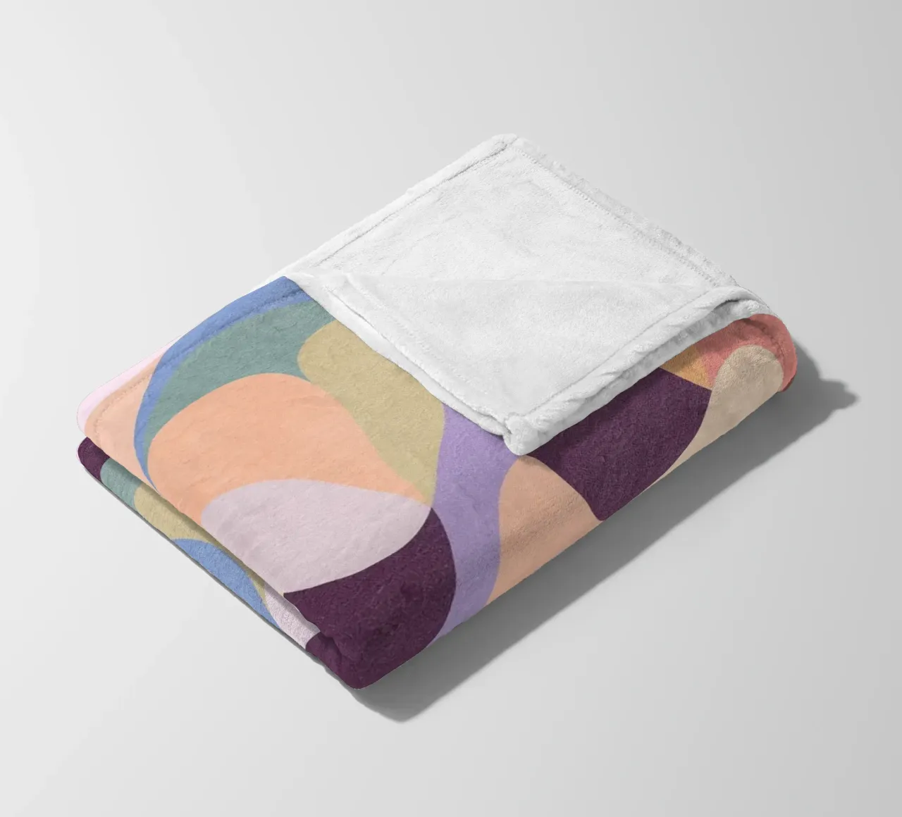 Abstract Play coperta in pile da lovely lines