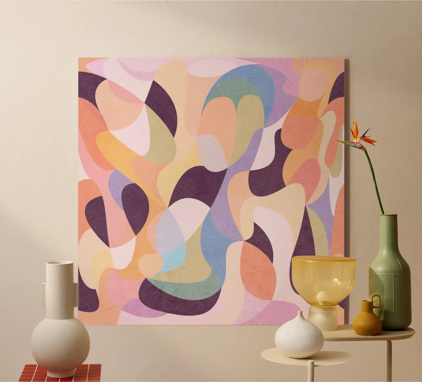 Abstract Play acrylic glass by Lines Inside