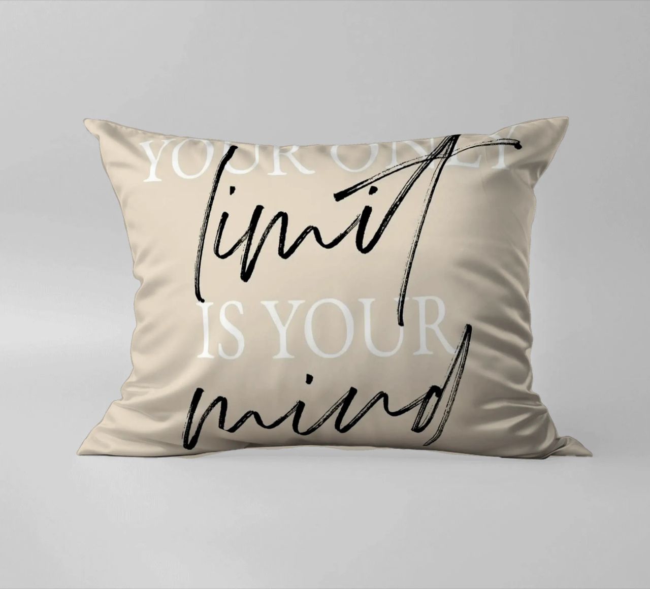 Your only limit is your mind cuscino da artbox44