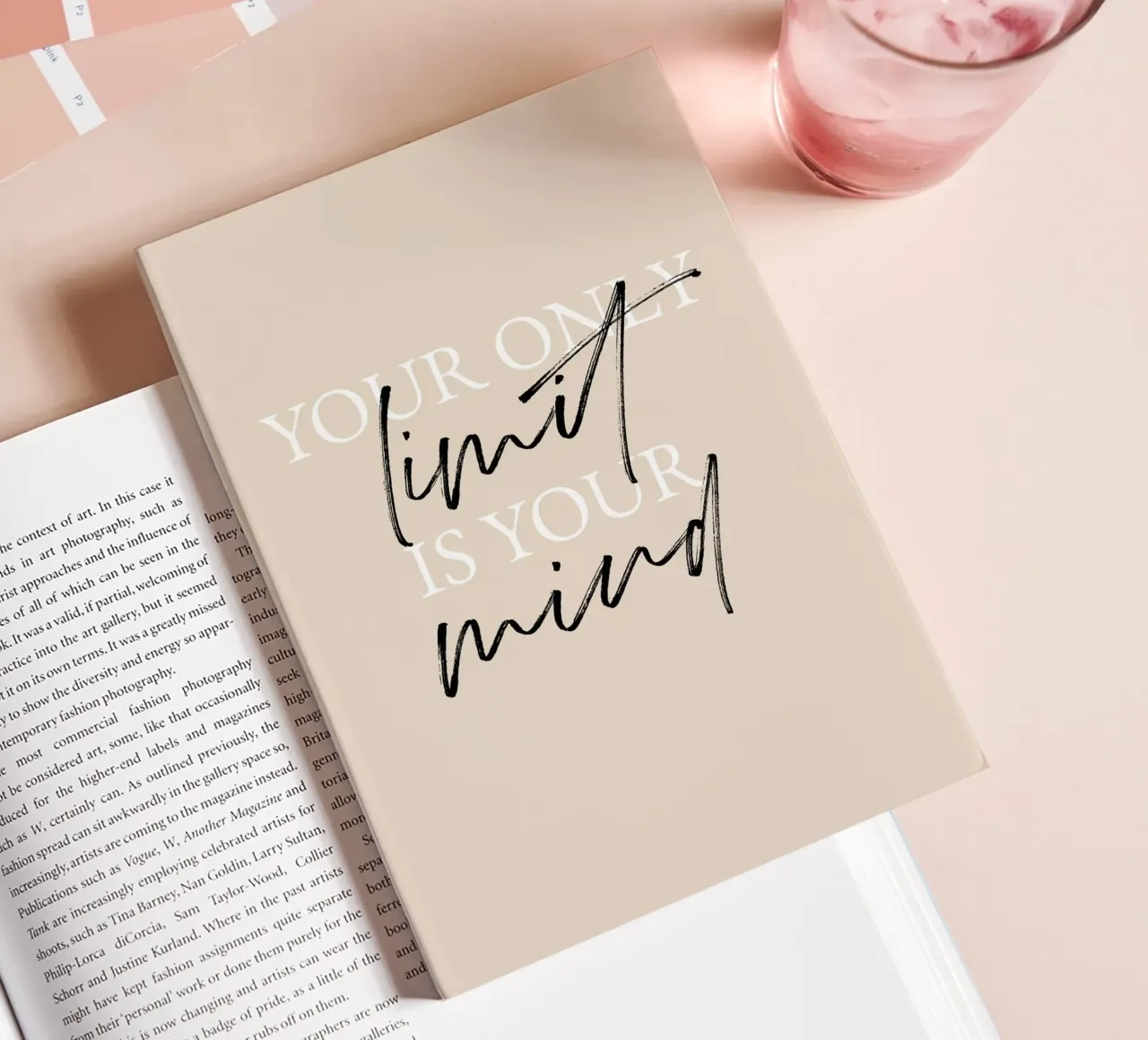 Your only limit is your mind notebook by artbox44