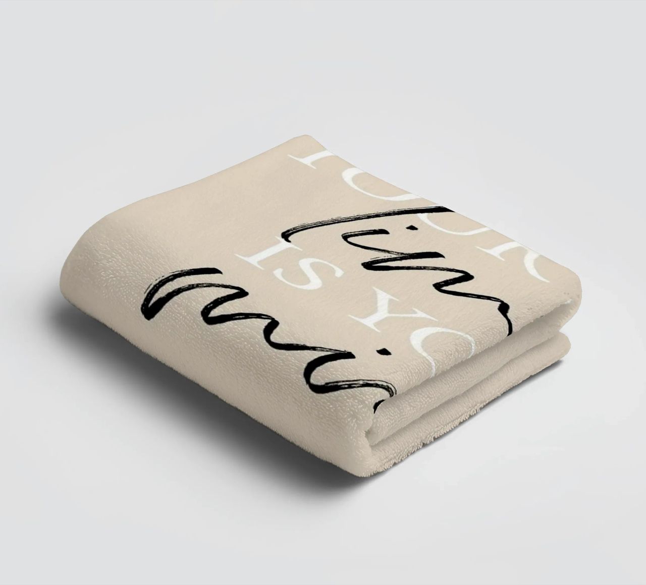 Your only limit is your mind asciugamano da bagno da artbox44