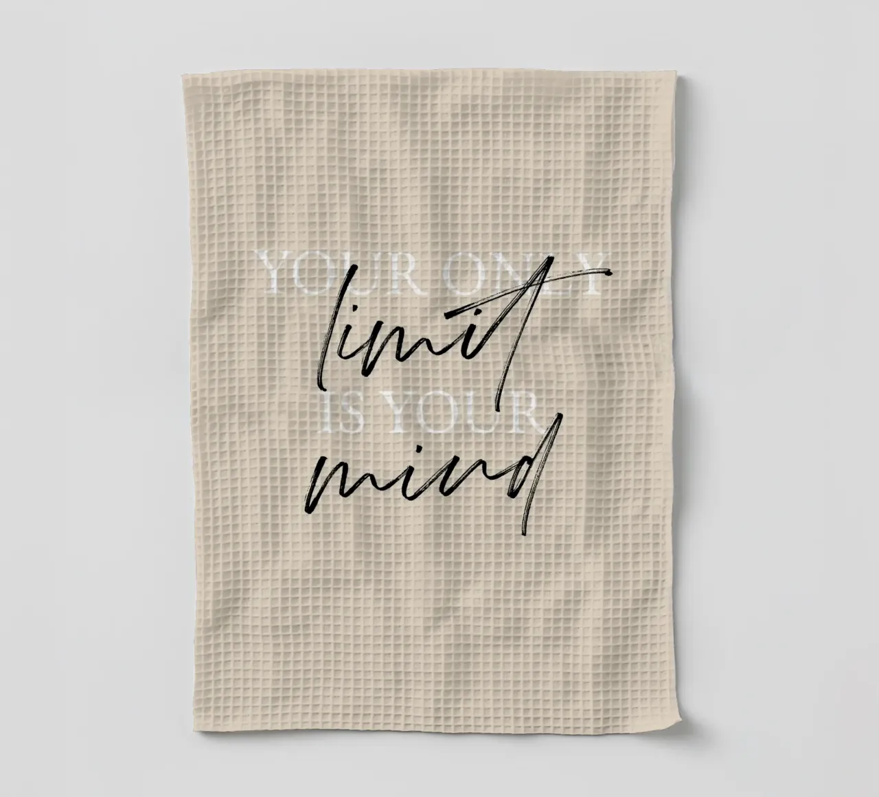 Your only limit is your mind torchon de artbox44