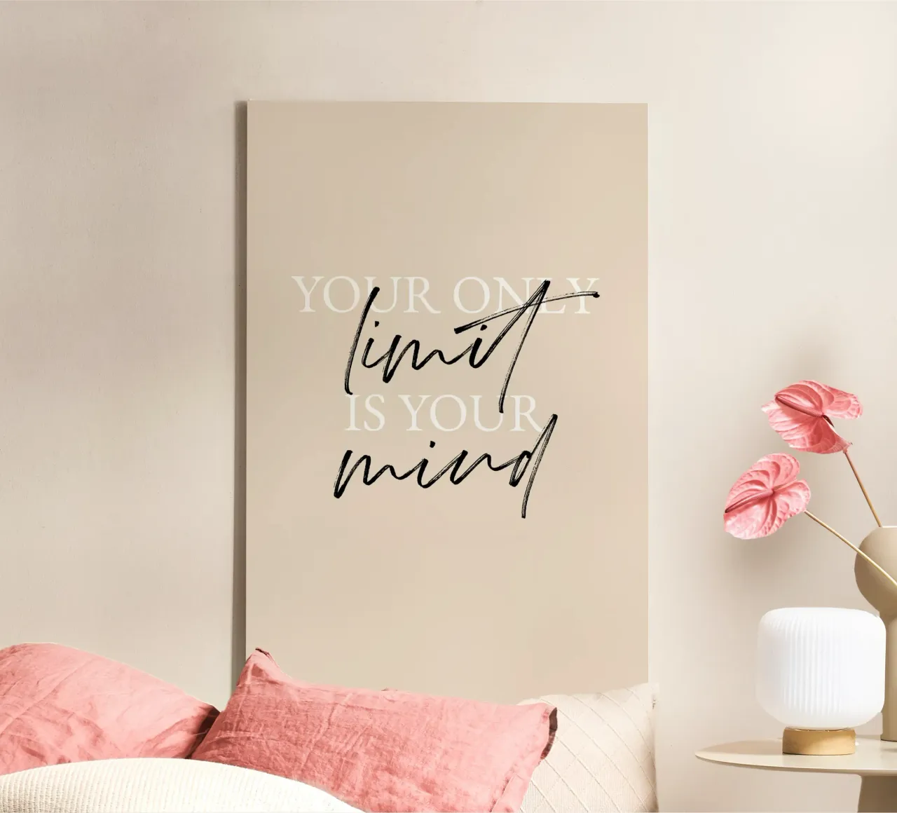 Your only limit is your mind lienzo de artbox44