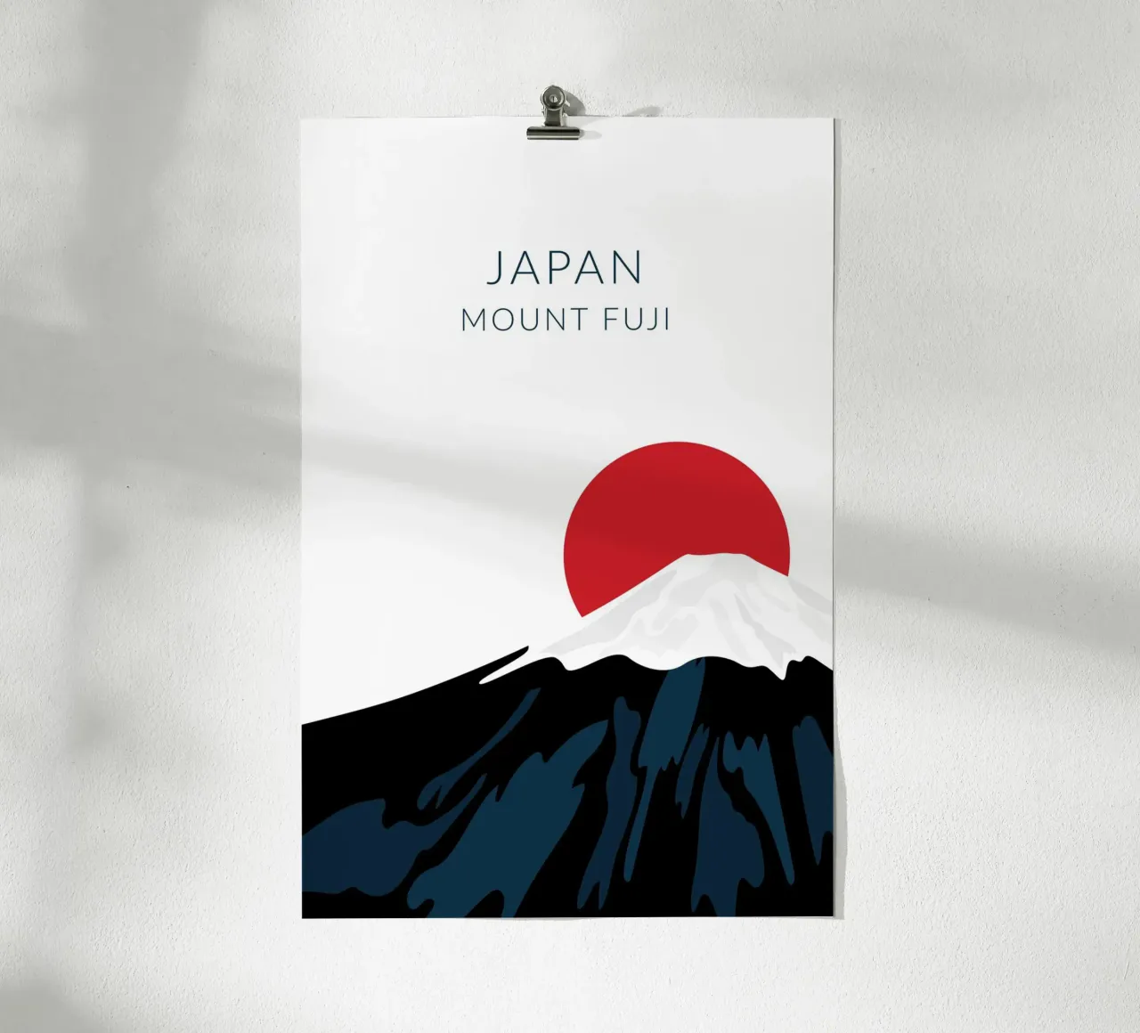 Monte Fuji Giappone carta hahnemühle da studiopicaprints