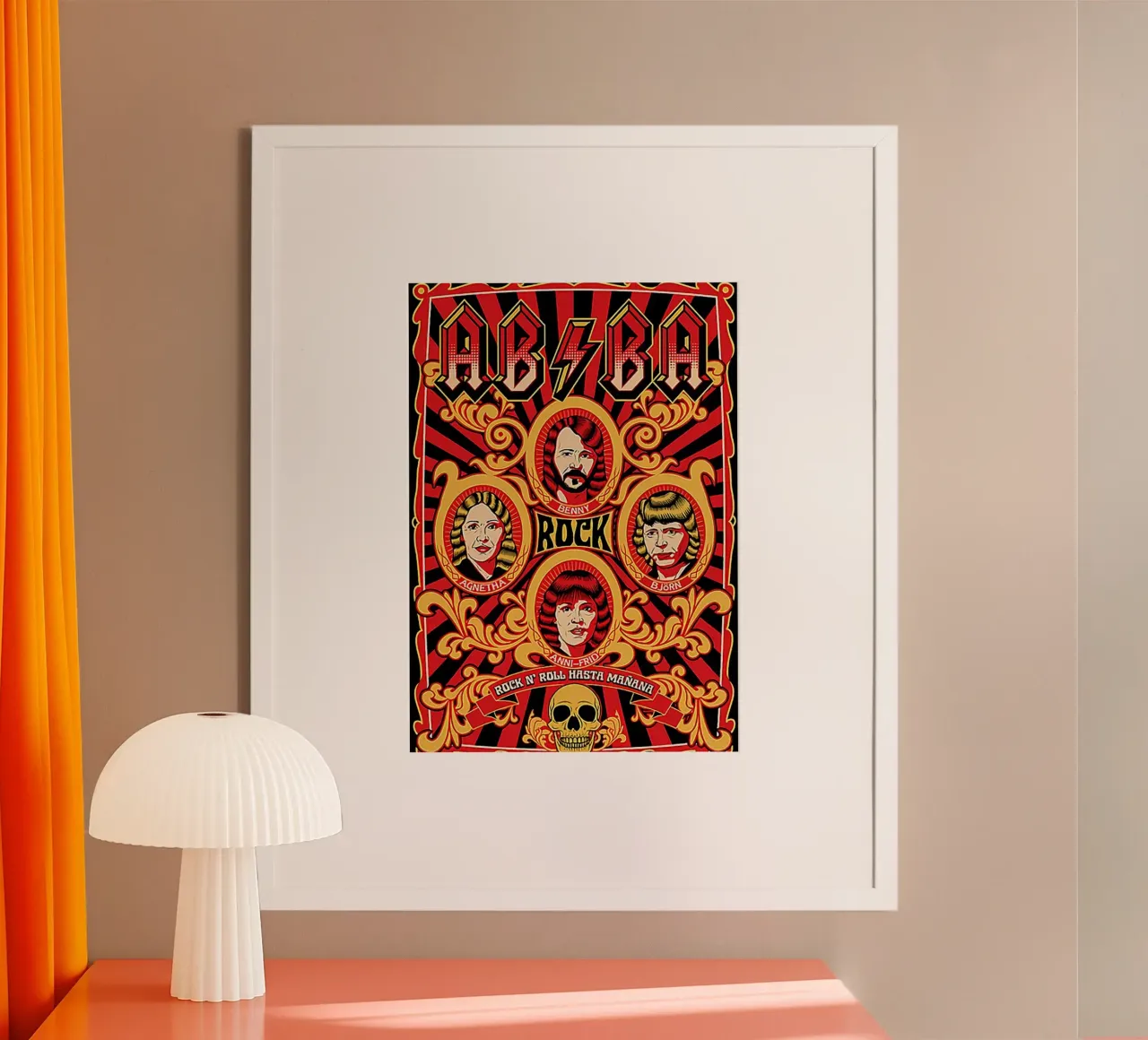Rock n roll hasta manana - Abba poster da HUMMERSONIC