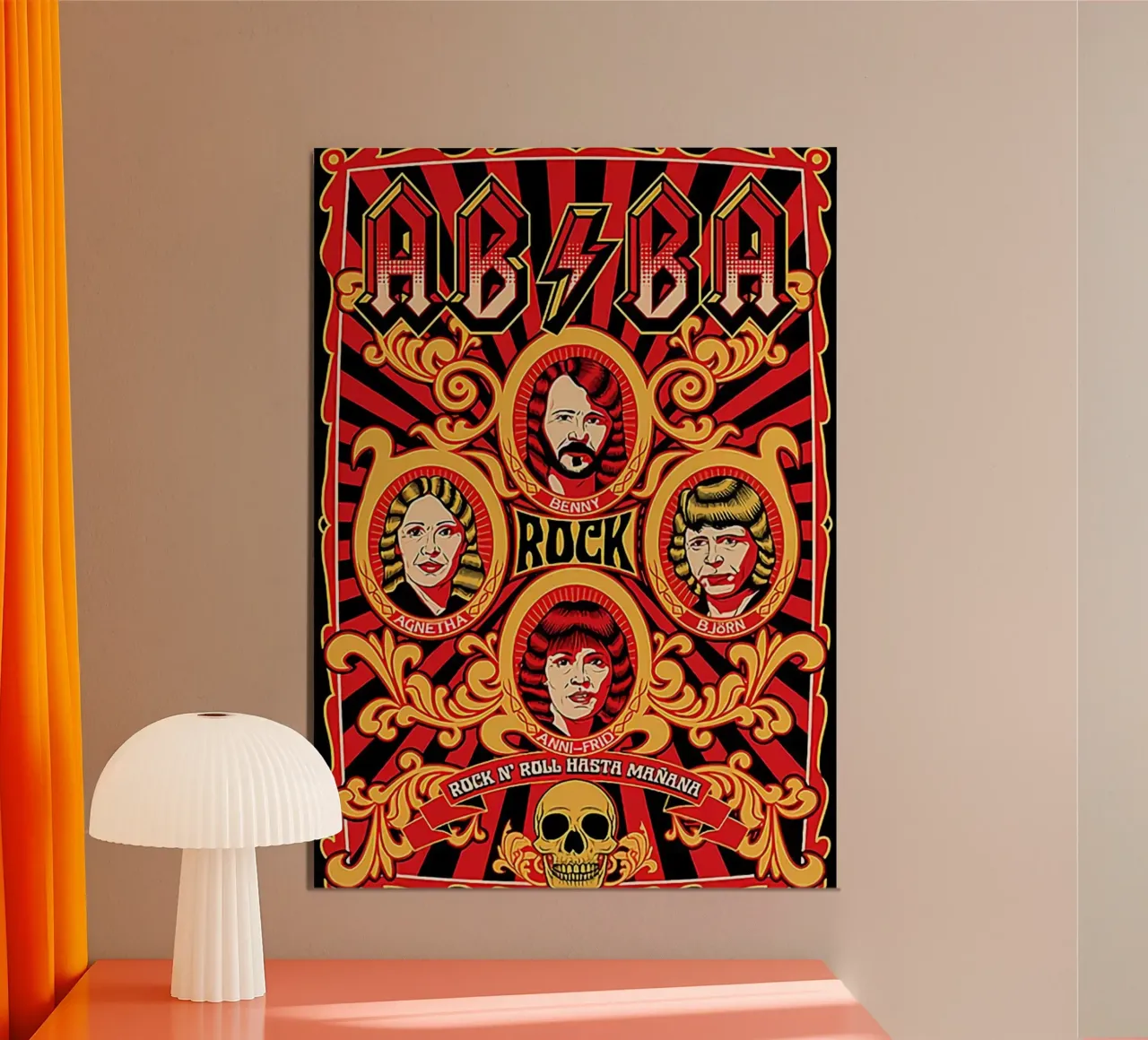 Rock n roll hasta manana - Abba poster da HUMMERSONIC