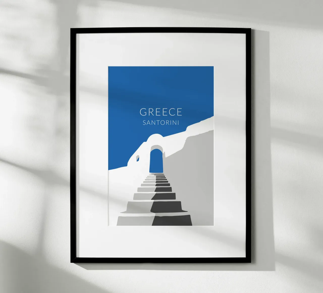 Santorini Grecia carta hahnemühle da studiopicaprints