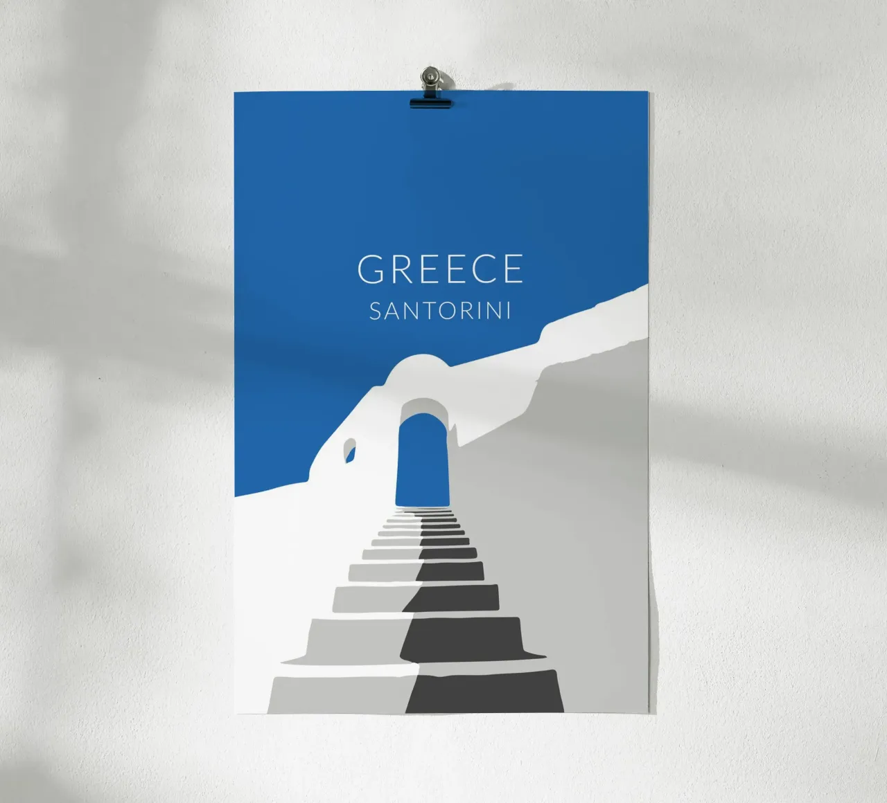 Santorini Grecia carta hahnemühle da studiopicaprints