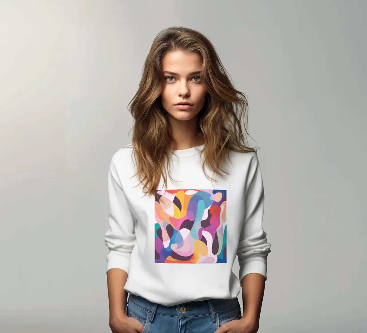 Nice To See You sweatshirt van Abstract 888