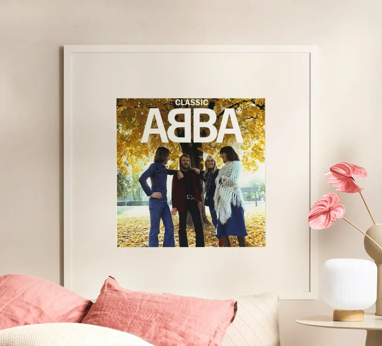 Musica classica degli Abba poster con telaio in legno da HUMMERSONIC