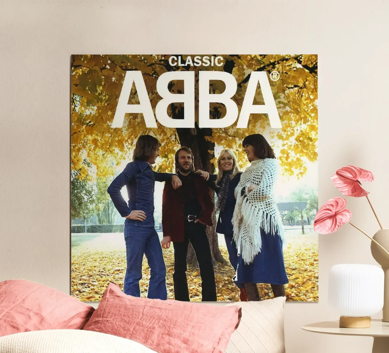 Musica classica degli Abba poster con telaio in legno da HUMMERSONIC