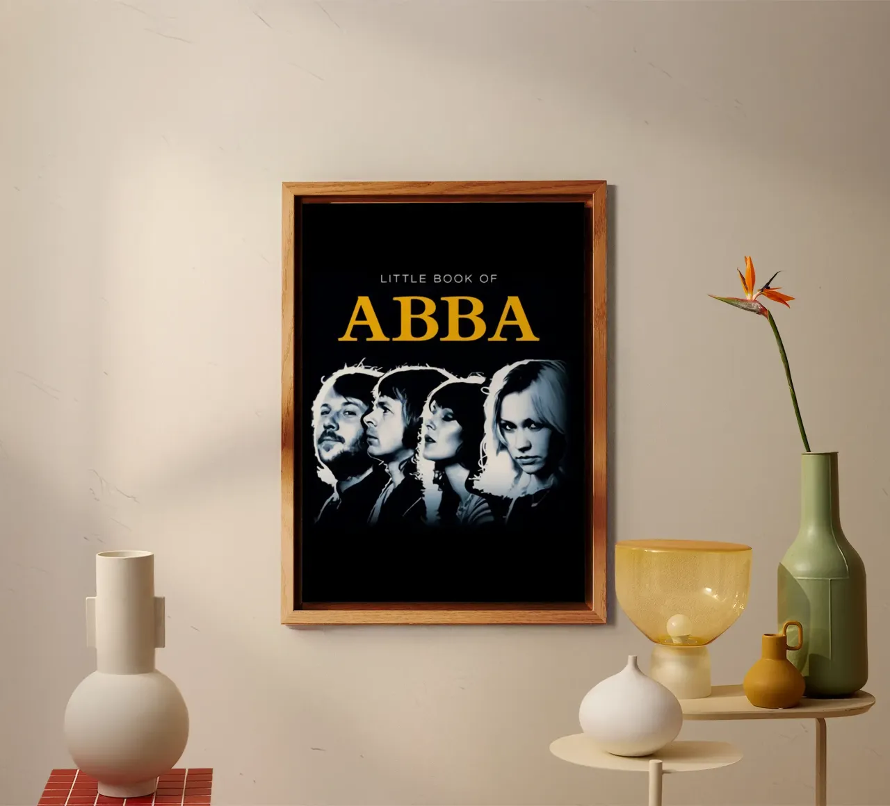 Il piccolo libro degli Abba alluminio dibond da HUMMERSONIC