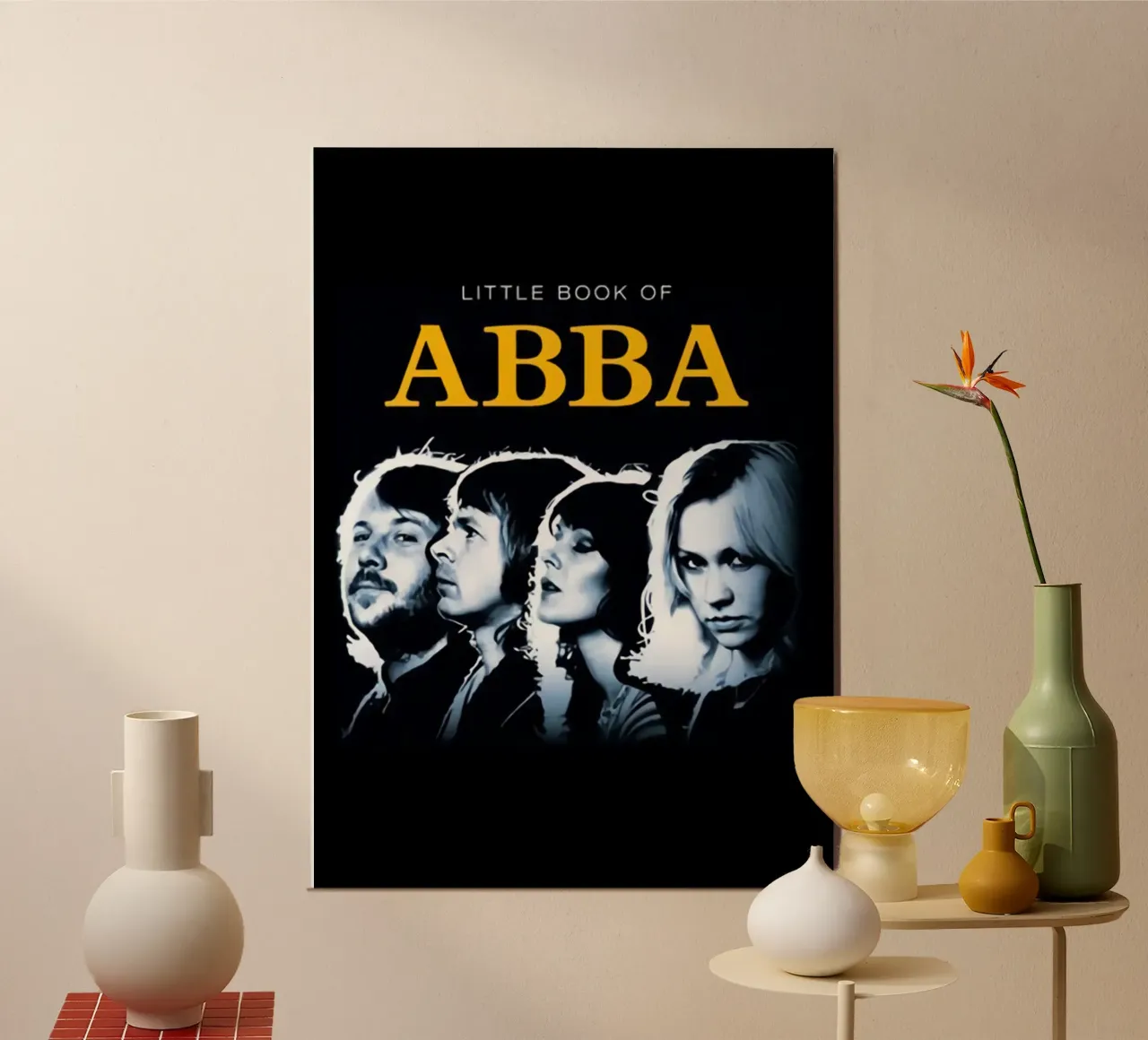 Il piccolo libro degli Abba alluminio dibond da HUMMERSONIC