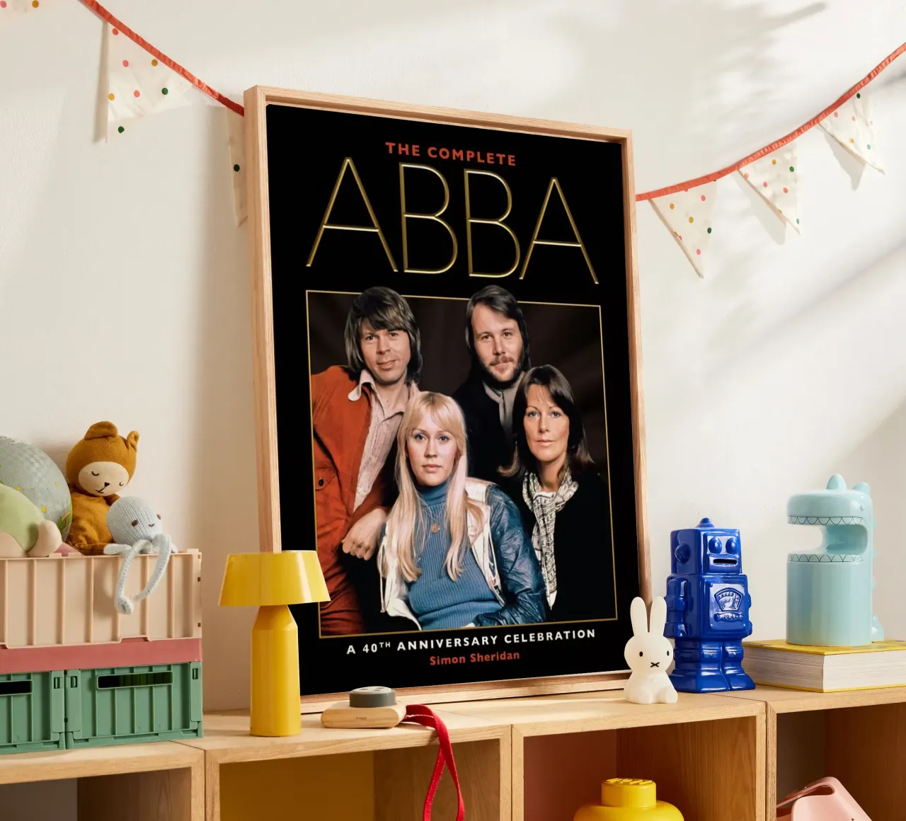 Celebrazione del 40° anniversario degli Abba tela con Cornice a cassetta da HUMMERSONIC