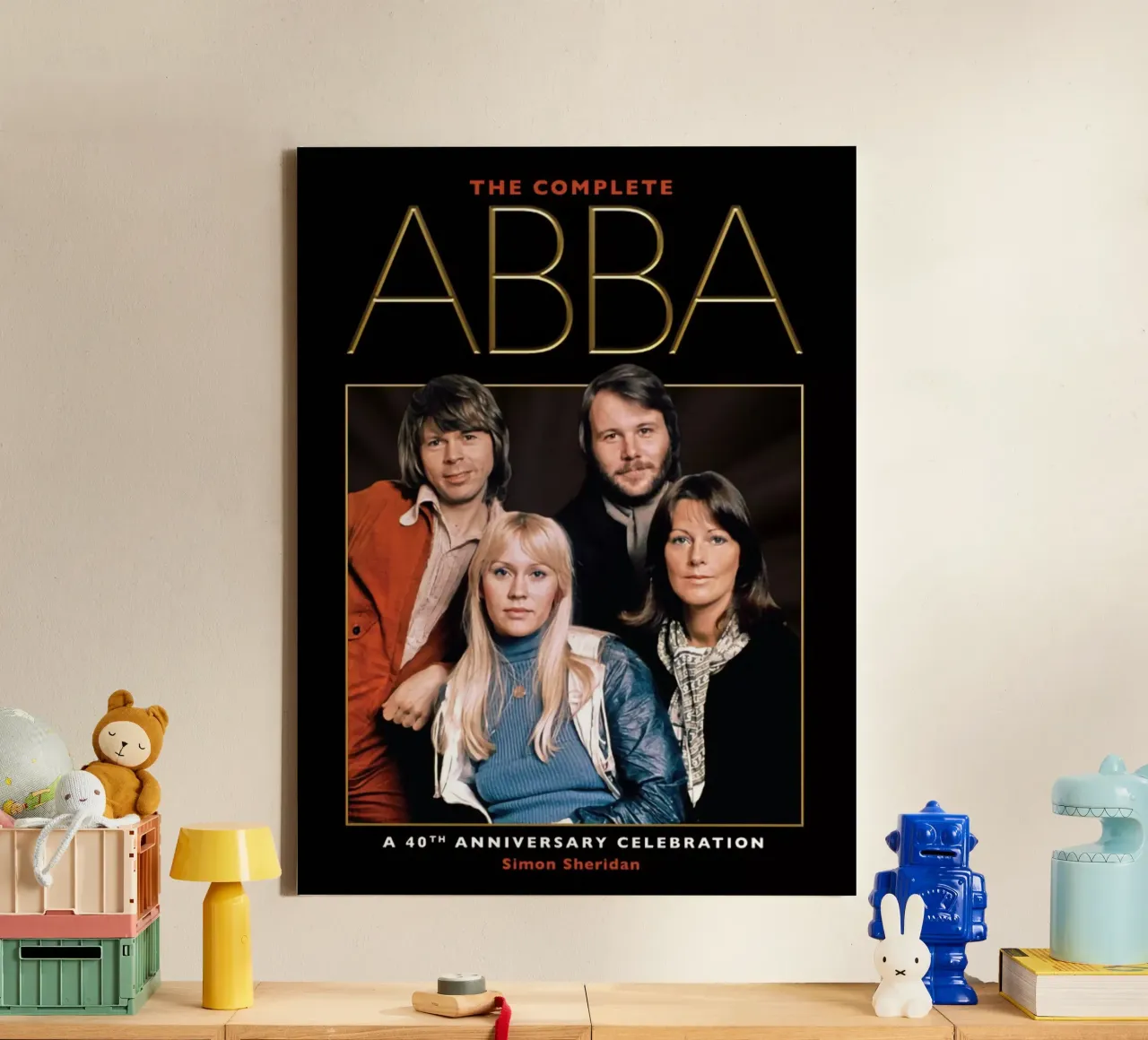 Celebrazione del 40° anniversario degli Abba tela con Cornice a cassetta da HUMMERSONIC