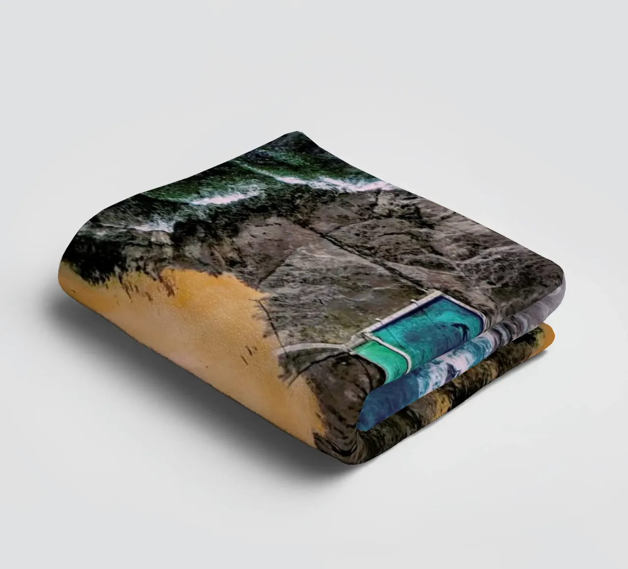 Marble Beach towel by EyeEm Mobile GmbH