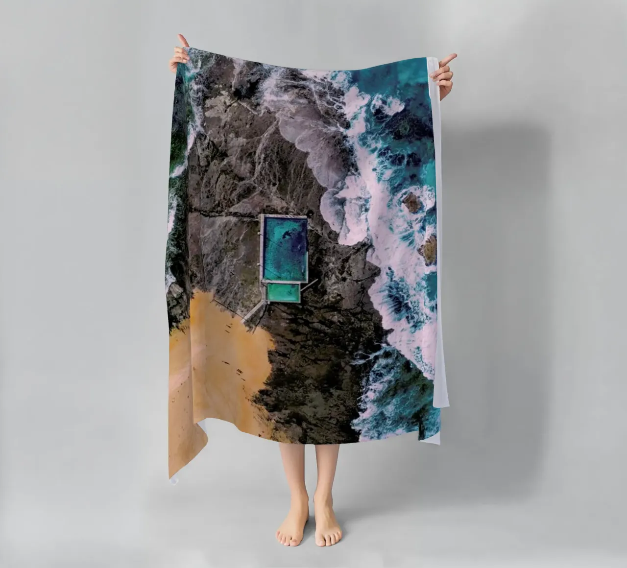 Marble Beach telo mare da EyeEm Mobile GmbH