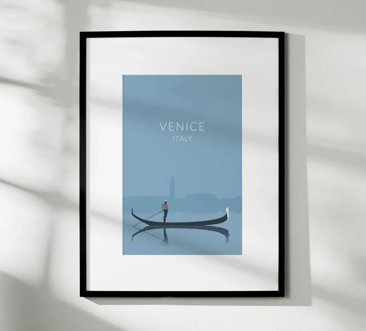 Venezia Italia poster con telaio in plastica da studiopicaprints