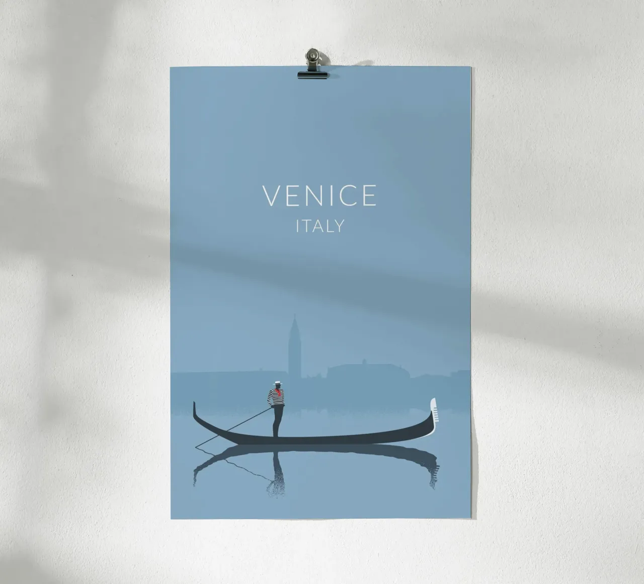 Venezia Italia poster con telaio in plastica da studiopicaprints