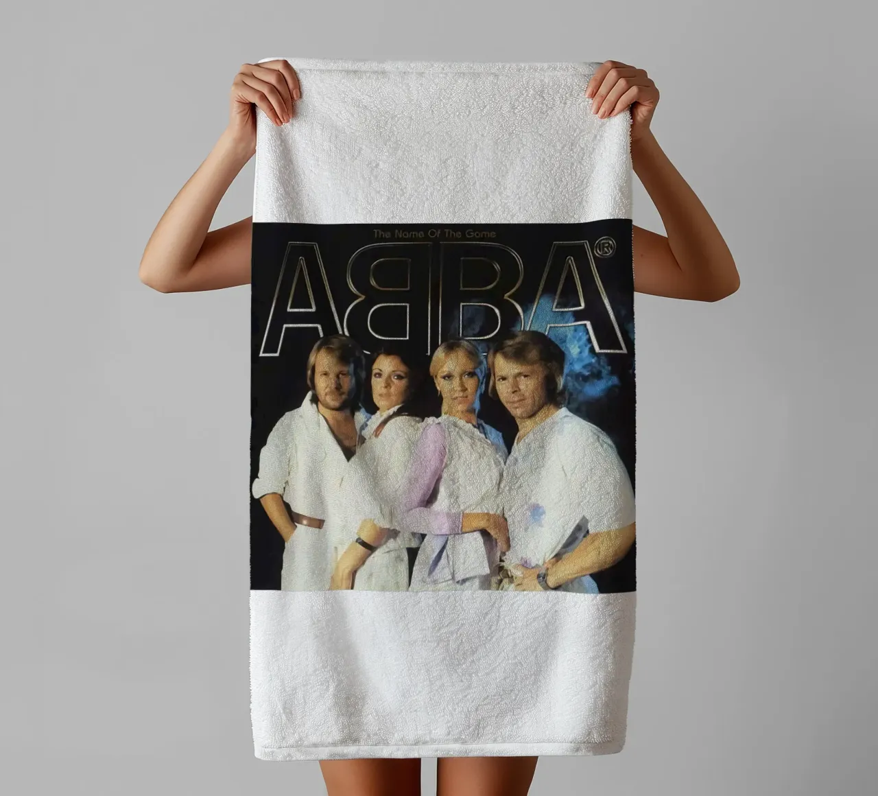El Poder Del Gome - Abba toalla de baño de HUMMERSONIC