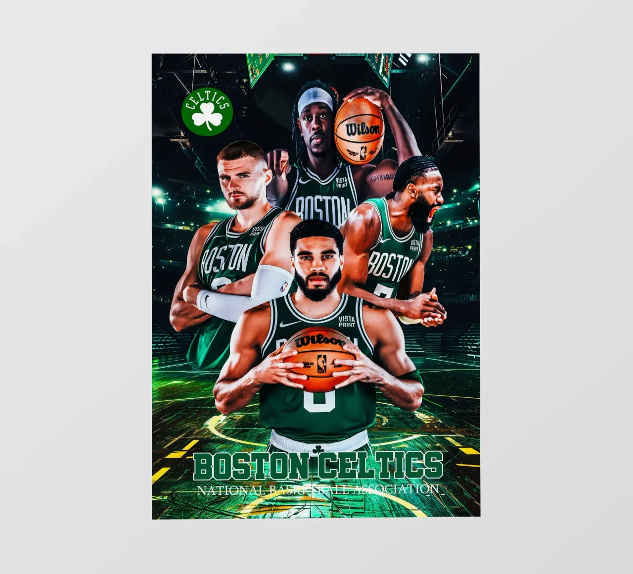 Boston Celtics pellicola backlit da tenten