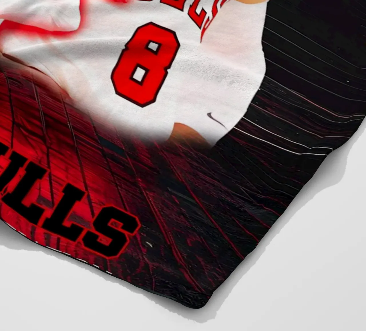 Chicago Bulls coperta in pile da tenten