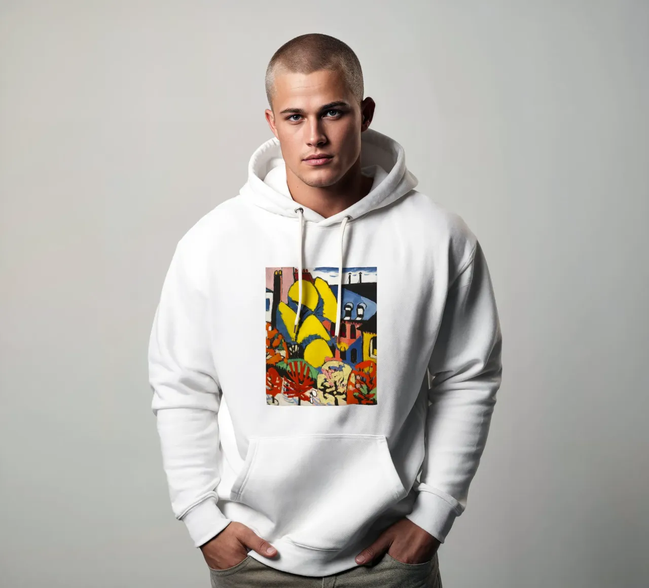 Trees -  Henry Lyman Sayen Print hoodie van Venus Art