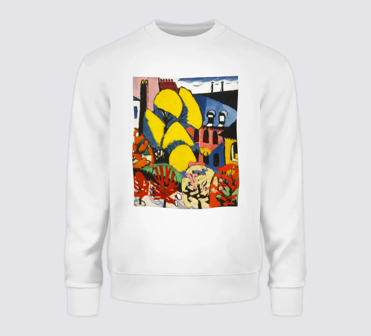 Trees - Henry Lyman Sayen Print Sweatshirt von Venus Art
