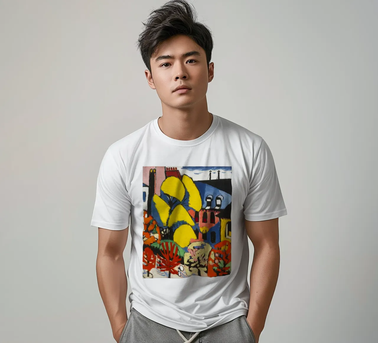 Trees -  Henry Lyman Sayen Print t-shirt by Venus Art