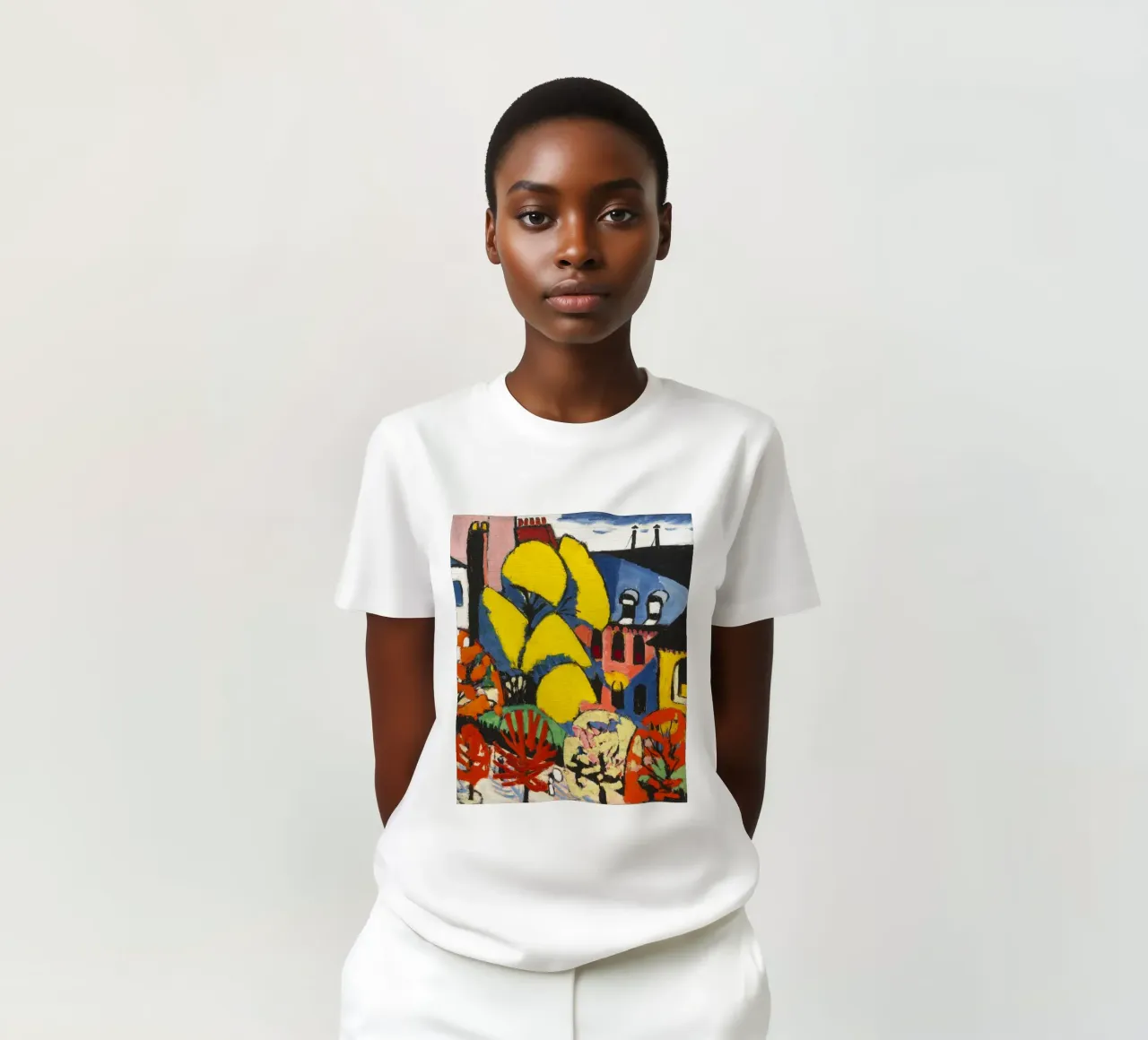 Trees -  Henry Lyman Sayen Print t-shirt by Venus Art