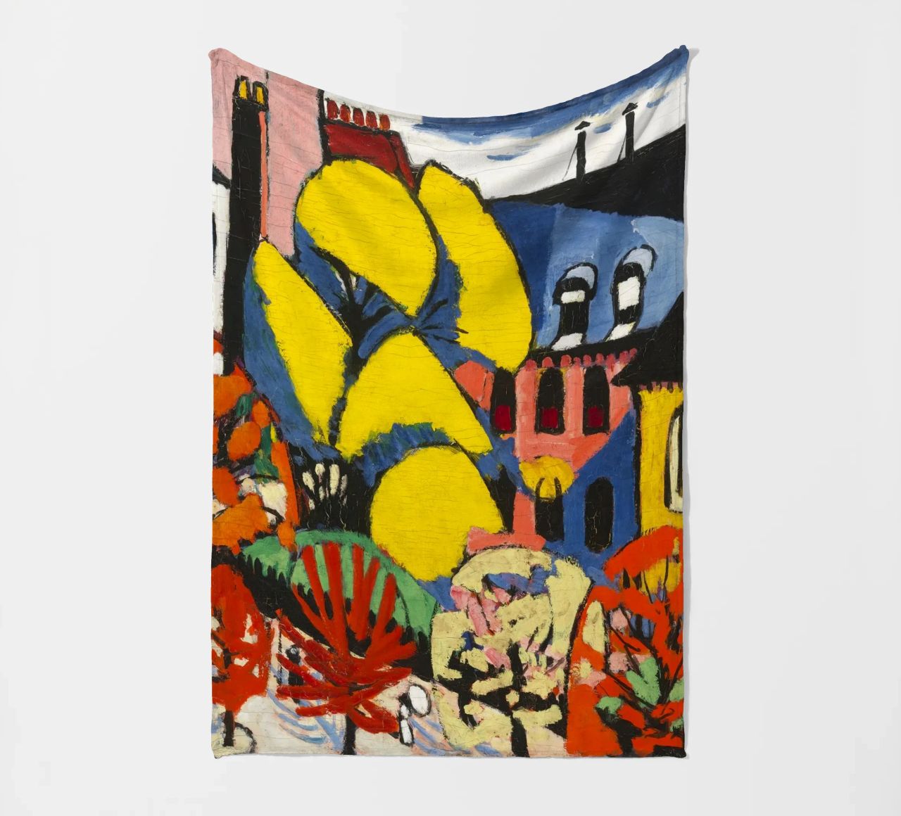 Trees -  Henry Lyman Sayen Print coperta in pile da Venus Art