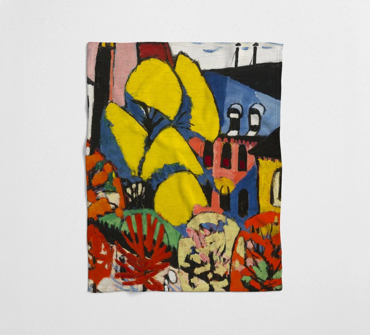 Trees -  Henry Lyman Sayen Print coperta in pile da Venus Art