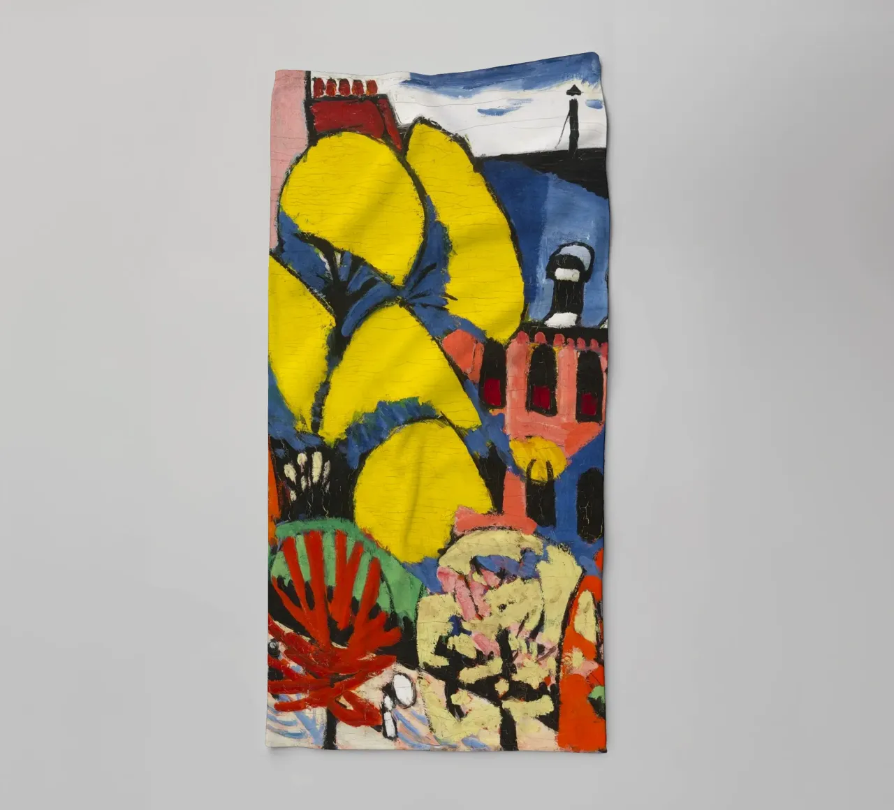 Trees - Henry Lyman Sayen Print asciugamano da bagno da Venus Art