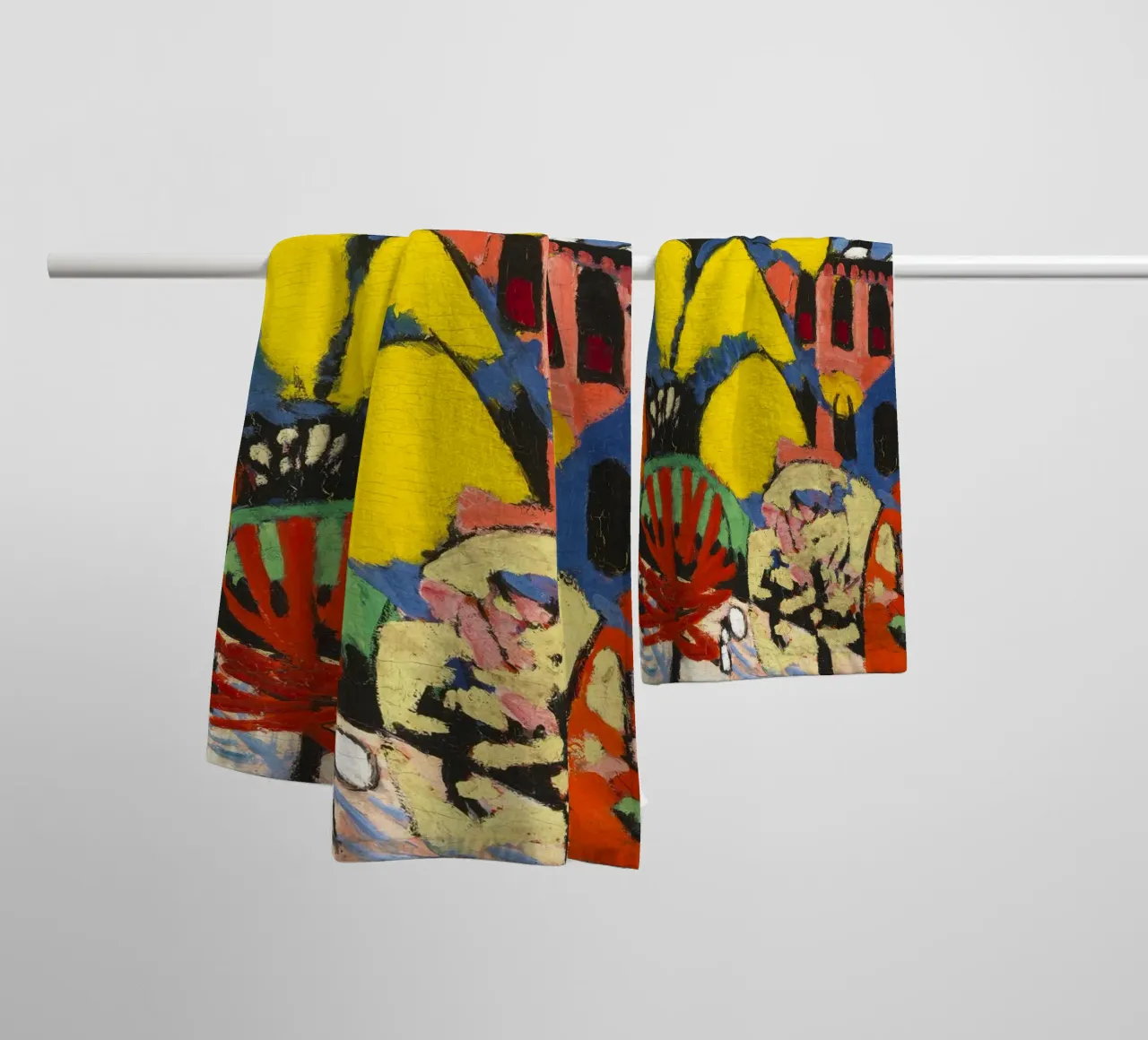 Trees - Henry Lyman Sayen Print asciugamano da bagno da Venus Art